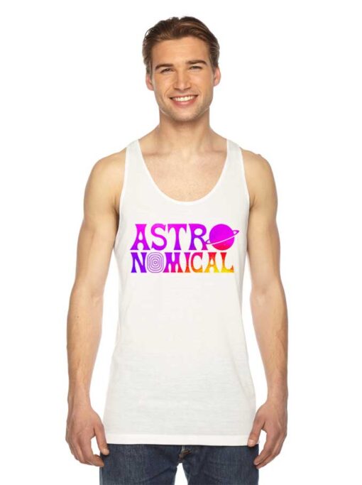 Astronomical Travis Scott Fortnite Logo Tank Top