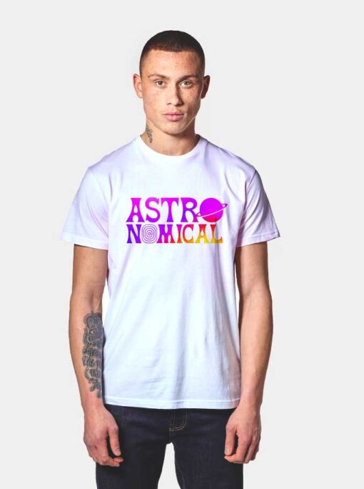 Astronomical Travis Scott Fortnite Logo T Shirt