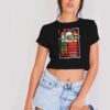 Automotive Auto Mechanic Hourly Rate Crop Top Shirt