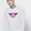 Baby Yoda Donut Face Head Logo Sweatshirt