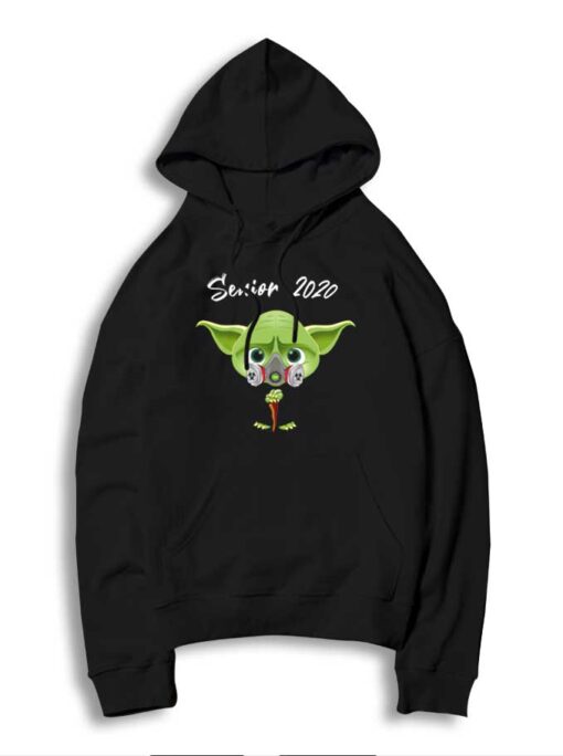 Baby Yoda Senior 2020 Mask Logo Hoodie