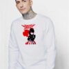 Babymetal Cloudy Red Moon Anime Girl Sweatshirt