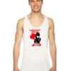 Babymetal Cloudy Red Moon Anime Girl Tank Top