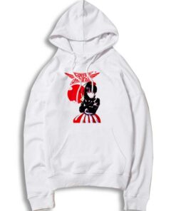 Babymetal Cloudy Red Moon Anime Girl Hoodie