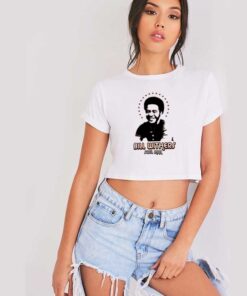 Bill Withers Soul Man Logo Vintage Crop Top Shirt