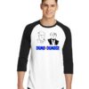 Boris Johnson Dumb And Dumber Donald Trump Raglan Tee