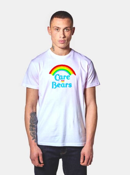 Care Bears Rainbow Logo T Shirt