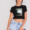 Covid-19 Guilty Mug Shot Photo Crop Top Shirt