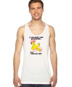 Dial 1 800 Eat Shit Troll Doll Bathing Tank Top