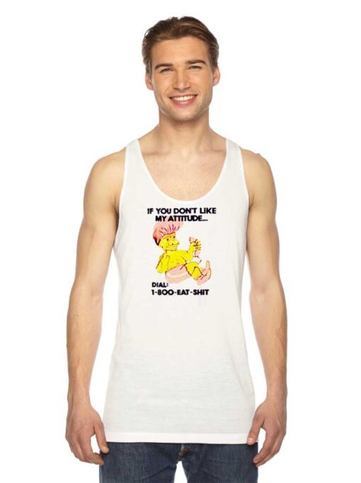 Dial 1 800 Eat Shit Troll Doll Bathing Tank Top