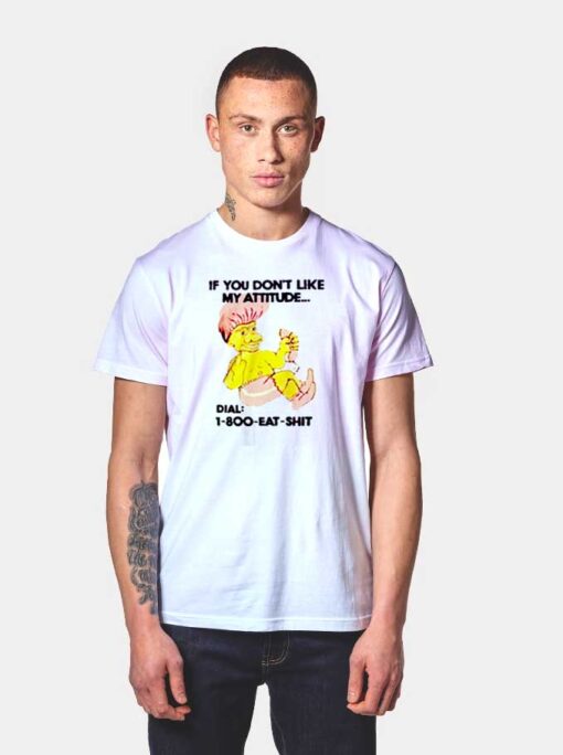 Dial 1 800 Eat Shit Troll Doll Bathing T Shirt