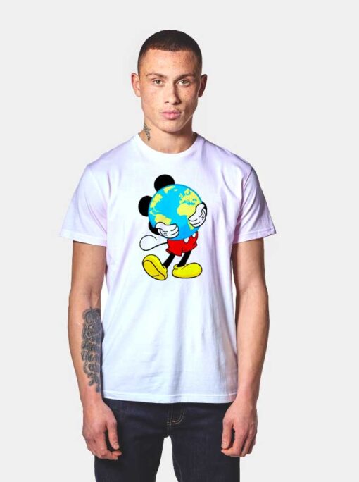 Disney Mickey Mouse Celebrate Earth Day T Shirt