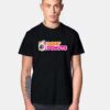 Doin Donuts Car Engine Logo T Shirt