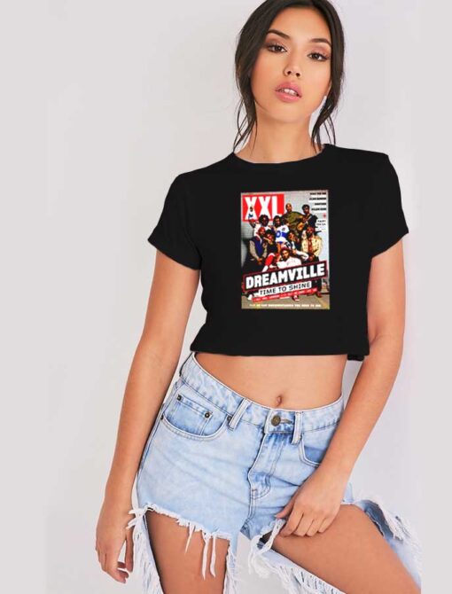 Dreamville Time To Shine XXL Magazine Poster Crop Top Shirt