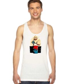 Earth Planet Oil Exploitation Gasoline Tank Top