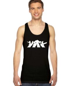 Final Fantasy 7 Abbey Road Parody Tank Top