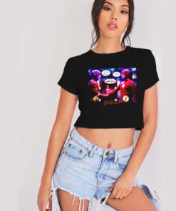 Flash Of Two Worlds Ezra Milller Crop Top Shirt