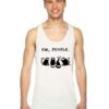 Four Chatting Black Cat Ew People Tank Top