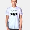 Four Chatting Black Cat Ew People T Shirt