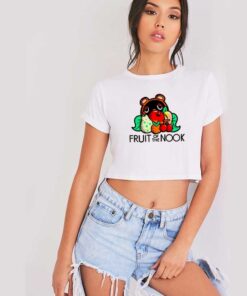 Fruit Of The Nook Animal Crossing Crop Top Shirt