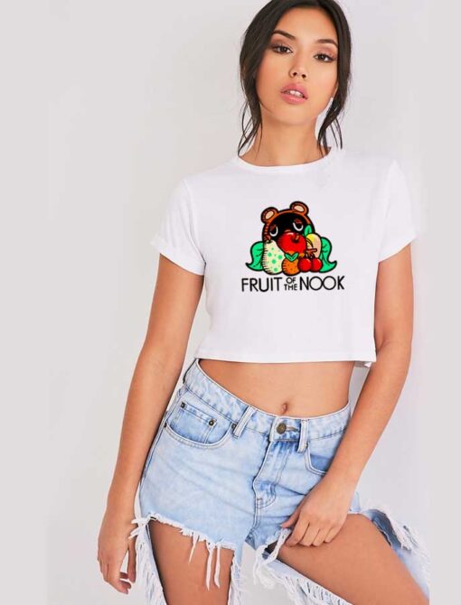 Fruit Of The Nook Animal Crossing Crop Top Shirt