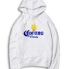 Fuck The Corona Virus Middle Hand Beer Logo Hoodie