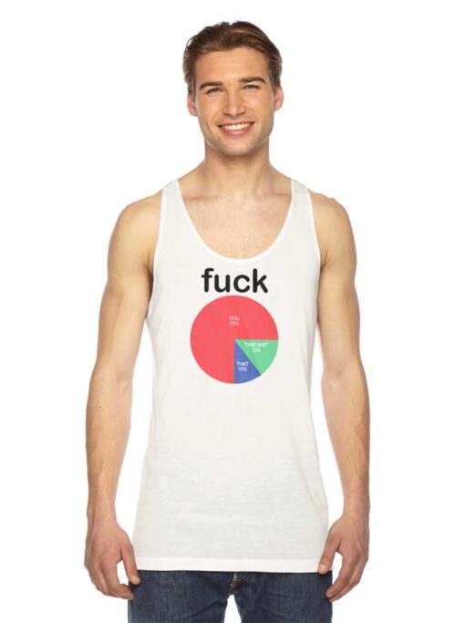 Fuck Usage Percentage Diagram You Shit That Tank Top