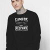 Gamers Don't Die They Respawn Quote Sweatshirt