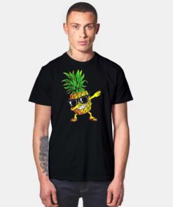 Hawaiian Dabbing Pineapple Sunglasses T Shirt