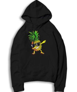 Hawaiian Dabbing Pineapple Sunglasses Hoodie