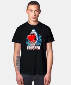 Heart Crusher White Shark Jawsome T Shirt