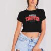 Hundred Thieves Los Angeles Jersey Logo Crop Top Shirt