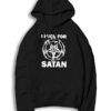 I Fuck For Satan Pentagram Paint Hoodie