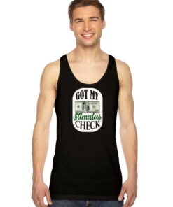 I Got My Stimulus Check Logo Tank Top