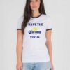 I Have The Corona Virus Pandemic Logo Ringer Tee