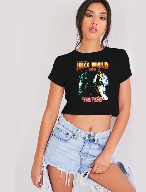 In Loving Memory Juice Wrld 999 1998-2019 Crop Top Shirt