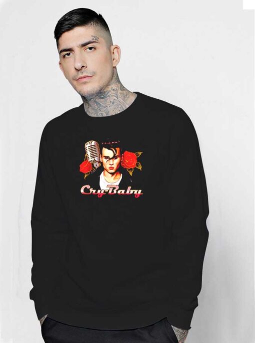 Johnny Depp Cry Baby Movie Logo Sweatshirt