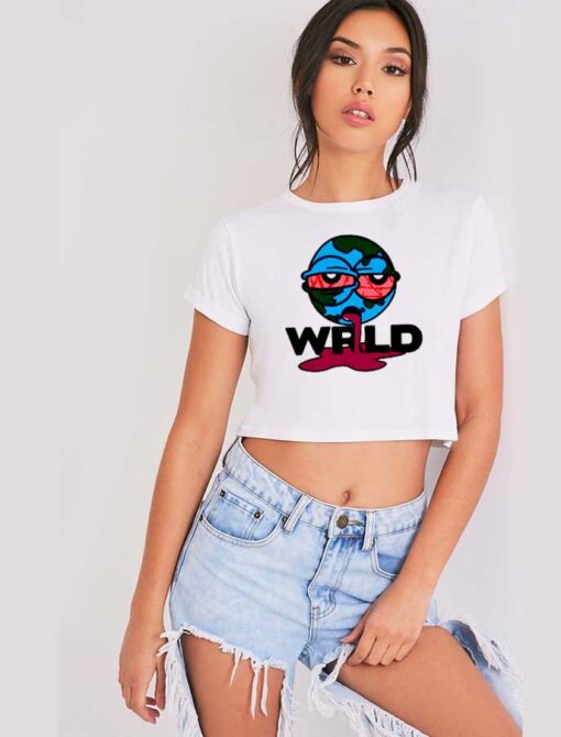 Juice World The Dying Earth Planet Crop Top Shirt