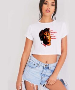 Juice Wrld 999 All Legends Fall In The Making Crop Top Shirt