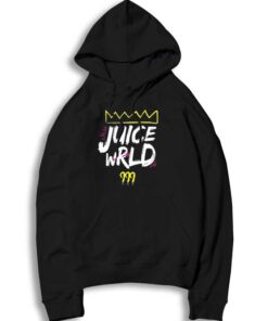 Juice Wrld 999 Crown Art Logo Hoodie