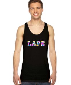 La Camo Lape Colorful Logo Tank Top