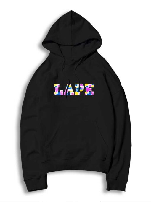 La Camo Lape Colorful Logo Hoodie