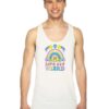 Let's Get Weird Alien Pizza Rainbow Tank Top