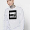 Living Through A Lockdown Logo Sweatshirt