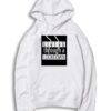 Living Through A Lockdown Logo Hoodie