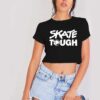 Louis Tomlinson Skate Tough Logo Retro Crop Top Shirt