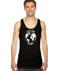 Love Our Planet The Blue Earth Tank Top