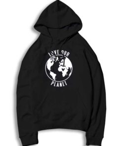 Love Our Planet The Blue Earth Hoodie