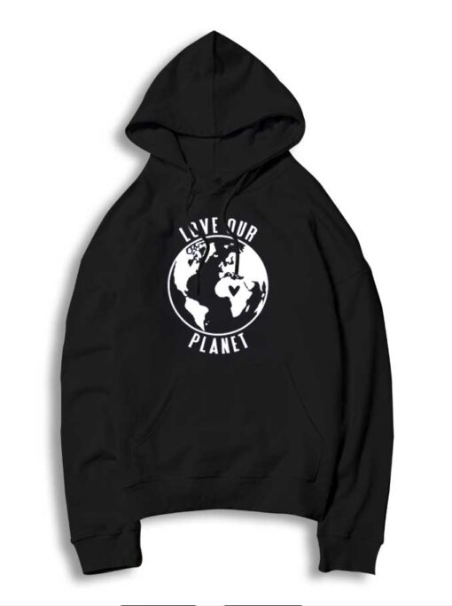 Love Our Planet The Blue Earth Hoodie