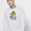 Nickelodeon Old School Group Characters Sweatshirt